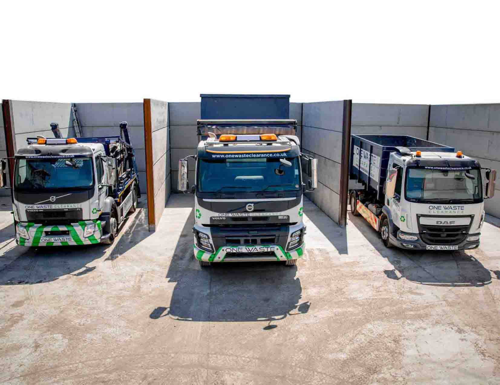 onewaste truck